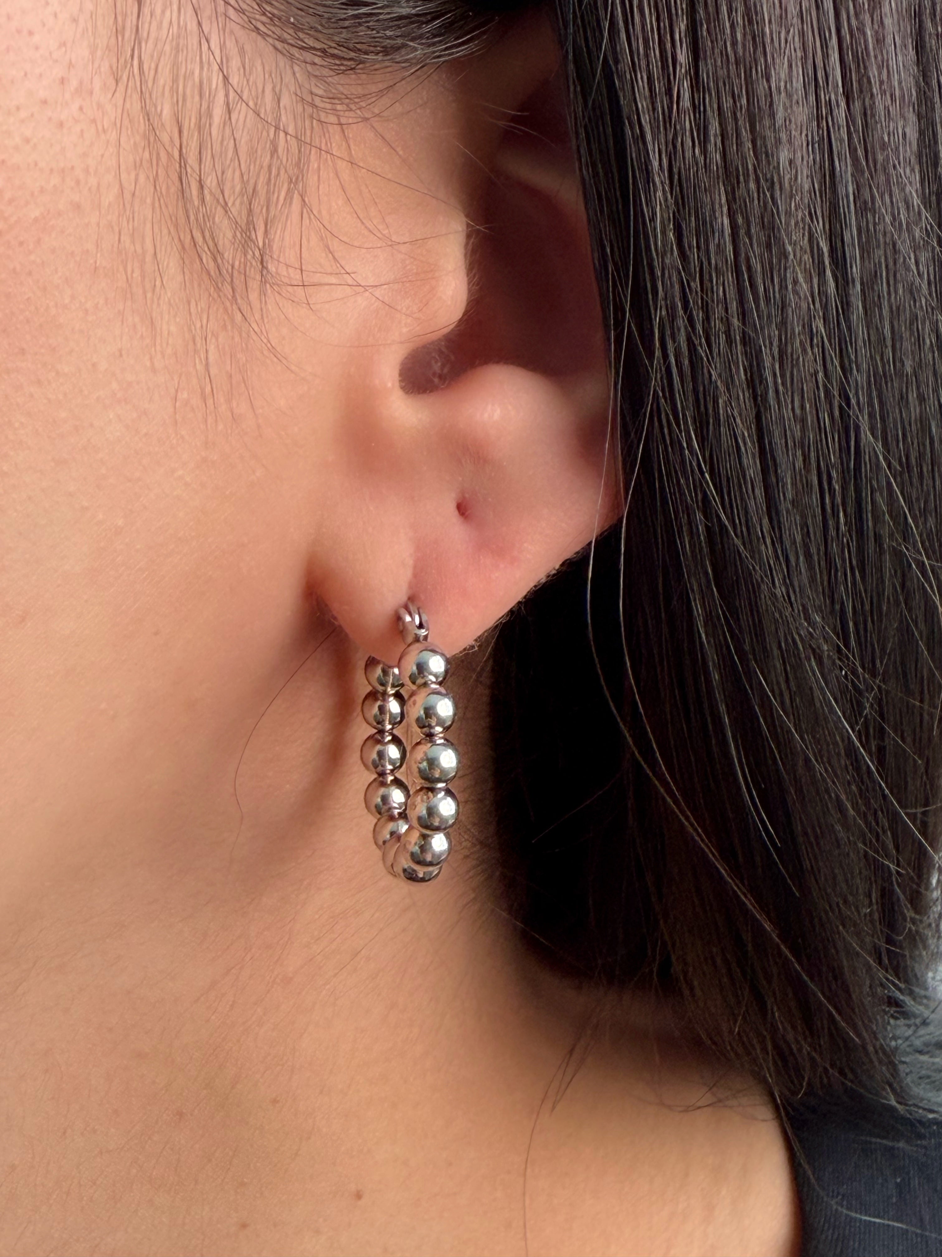 Aura Hoop Silver