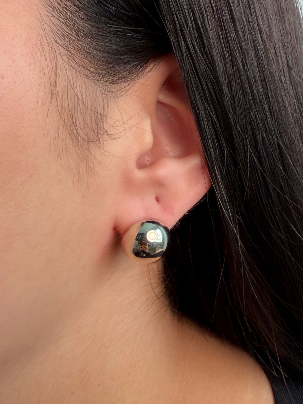 Aura Stud Silver