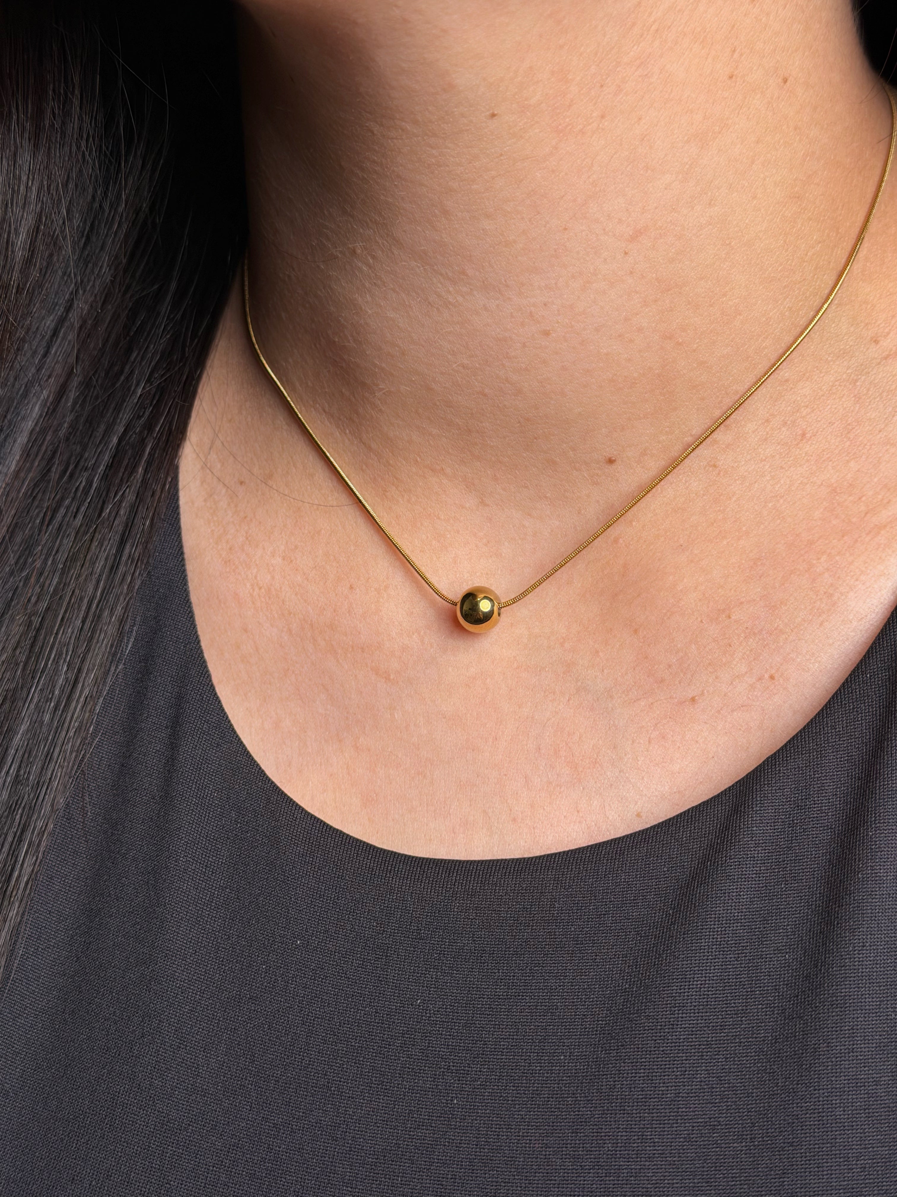Cadena Aura Point Gold